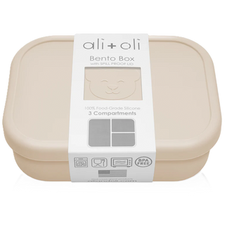 ali + oli Silicone Bento Box Coconut