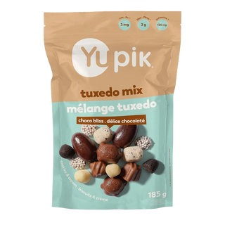 Yupik Tuxedo Mix Choco Bliss 185g