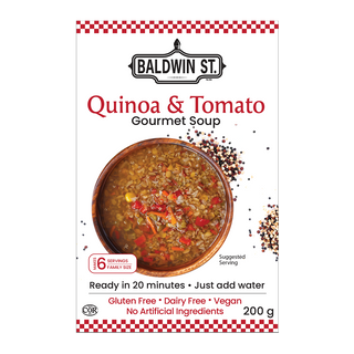 Baldwin St Gourmet Soup Quinoa & Tomato 200g