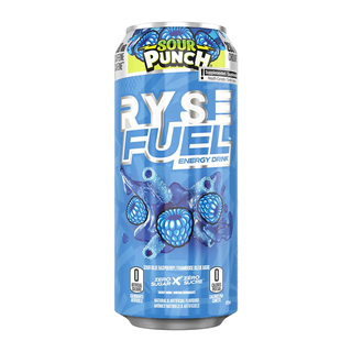 RYSE Fuel Energy Drink Sour Punch Blue Raspberry 473mL