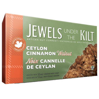 Jewels Under The Kilt Walnut Ceylon Cinnamon 115g