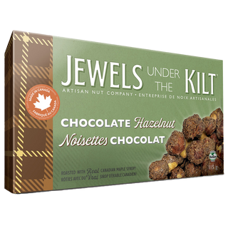 Jewels Under The Kilt Hazelnut Chocolate 115g