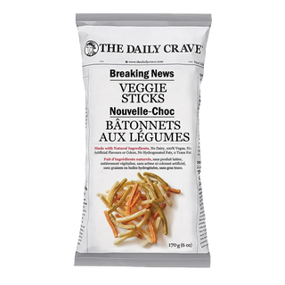 The Daily Crave Veggie Sticks 170g