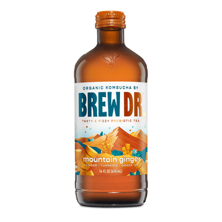 Brew Dr. Organic Kombucha Mountain Ginger 414mL