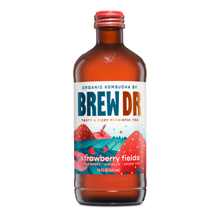 Brew Dr. Organic Kombucha Strawberry Fields 414mL