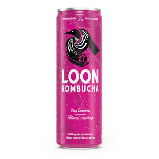 Loon Kombucha Organic Kombucha Very Cranberry 355mL