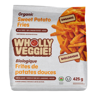 Wholly Veggie Organic Fries Sweet Potato 425g