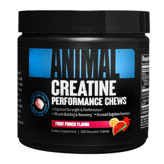 Universal Nutrition Animal Creatine Fruit Punch 120 Chewable Tablets