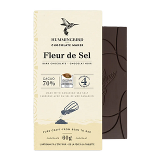 Hummingbird Chocolate Bars Fleur de Sel Cacao 70% 60g