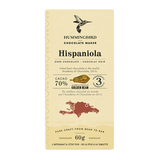 Hummingbird Chocolate Bars Hispaniola Cacao 70% 60g