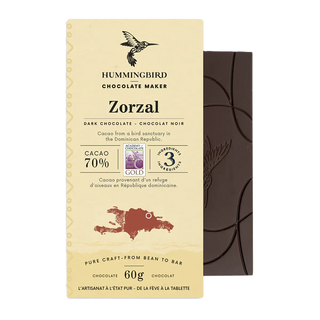 Hummingbird Chocolate Bars Zorzal  Cacao 70% 60g