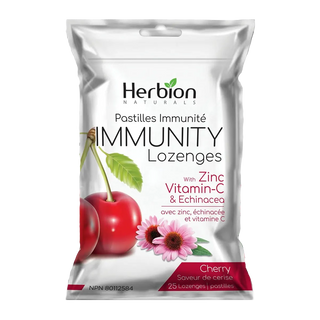 Herbion Immunity Lozenges Cherry 25 Lozenges