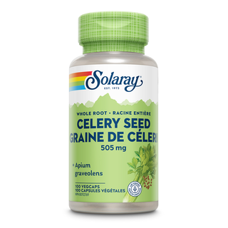 Solaray Celery Seed 505mg 100 Veggie Caps