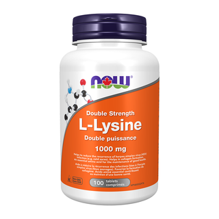 Now L-Lysine 1000mg 100 Tablets