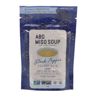 Abokichi Miso Soup Black Pepper 140g