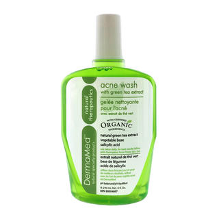 DermaMed Acne Wash With Green Tea Extract Organic 240mL