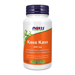 NOW Kava Kava 250 mg 60 Veggie Caps