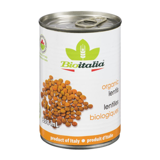 Bioitalia Organic Lentils 398mL