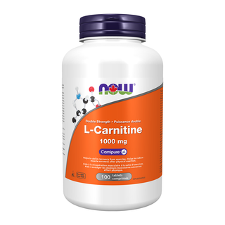 Now L-Carnitine 1000 mg 100 Tablets