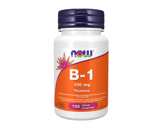 Now Vitamin B-1 100mg 100 Tablets