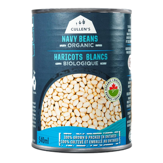 Cullen's Organic Navy Beans 540mL