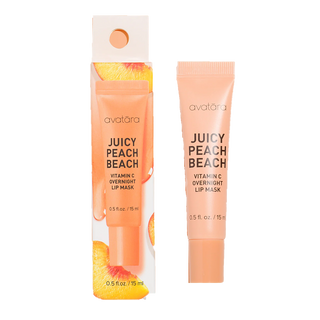 Avatara Juicy Peach Beach Lip Mask 15mL