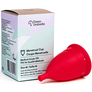 Green Umbrella Menstrual Cup Medium