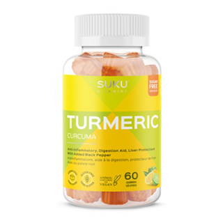 Suku Vitamins Turmeric Curcuma 60 Gummies