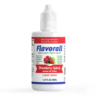 Flavorall Stevia Liquid Strawberry Splash 50mL