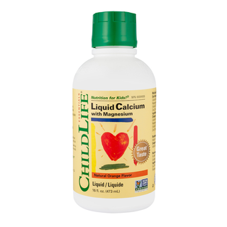 Child Life Essentials Liquid Calcium with Magnesium Natural Orange 473mL