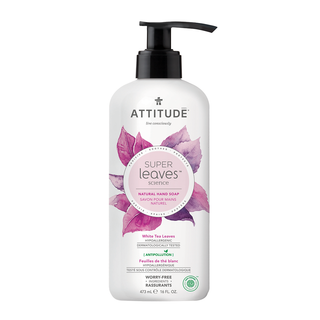 Attitude Natural Hand Soap White Tea Leaves 473mL