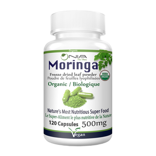 Nia Pure Nature Organic Moringa 120 Capsules