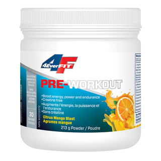 4Ever Fit Pre-Workout Citrus Mango Blast 213g