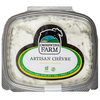 Crosswind Farm Artisan Chevre Lemon Thyme 250g