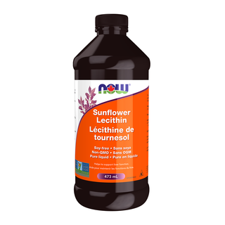 NOW Sunflower Lecithin 473mL