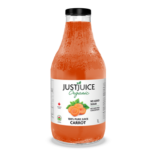 Just Juice Organic Carrot Juice 1L