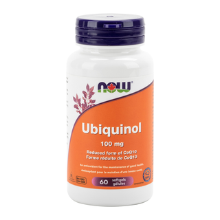 NOW Ubiquinol 100mg 60 Softgels