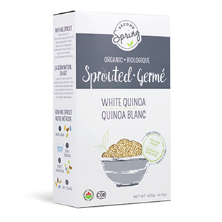 Second Spring Organic Sprouted White Quinoa 400g