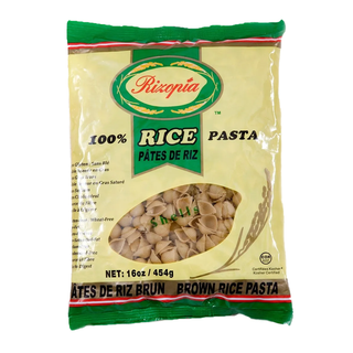 Rizopia 100% Brown Rice Pasta Shells 454g