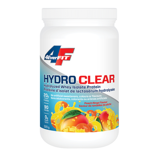 4Ever Fit Hydro Clear Hydrolyzed Whey Isolate Protein Peach Rings 520g