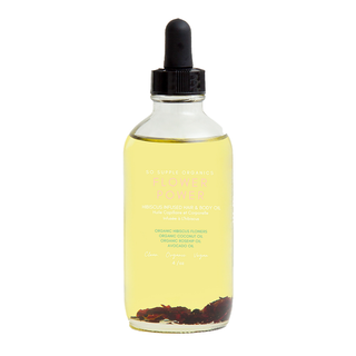 So Supple Organics Hibiscus Infused Hair & Body Oil Flower Power 4oz