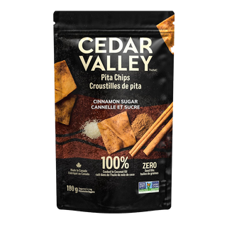 Cedar Valley Pita Chips Cinnamon Sugar 180g