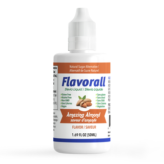 Flavorall Stevia Liquid Amazing Almond 50mL