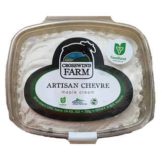 Crosswind Farm Artisan Chevre Maple Cream 250g