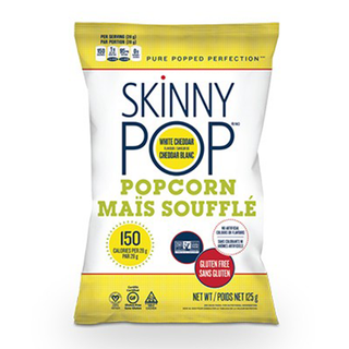 Skinny Pop Popcorn White Cheddar 125g