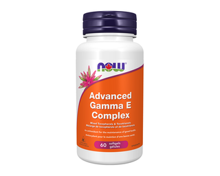 Now Advanced Gamma E Complex 60 Softgels