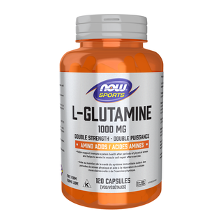 Now L-Glutamine 1000 mg 120 Veggie Caps