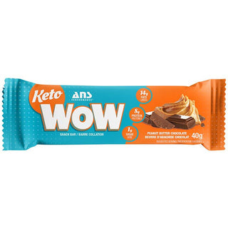 ANS Performance KetoWoW Snack Bar Peanut Butter Chocolate 40g