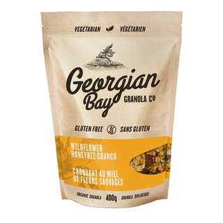 Georgian Bay Organic Granola Wildflower Honey Bee Crunch 400g