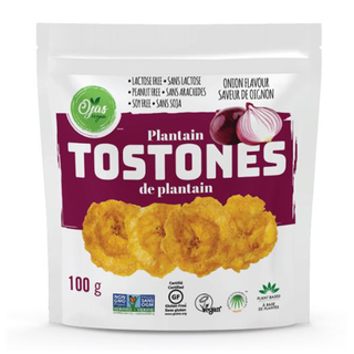 Ojas Vegan Plantain Tostones Onion 100g